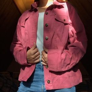 St. John’s Bay pink jean jacket